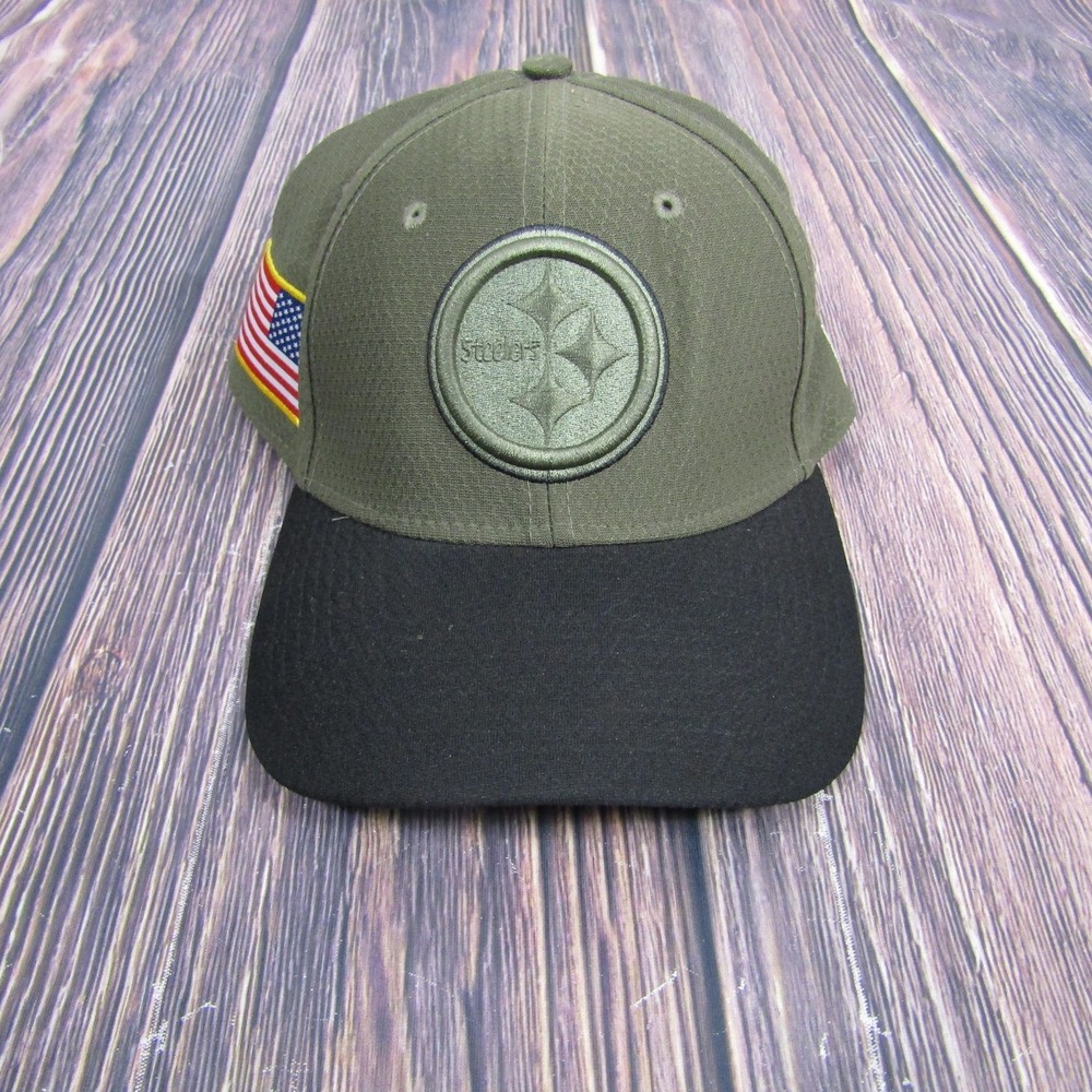 Pittsburgh Steelers Hat Cap Fitted Mens NFL Football Salute to Service New Era